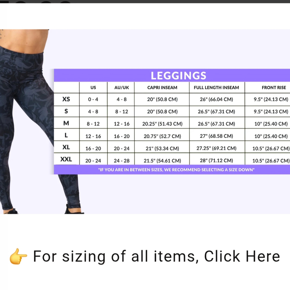 Constantly Varied Gear Starry Night Capri Leggings - Blue and Yellow - Picture 5 of 5